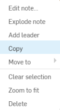Copy highlighted in right-click menu