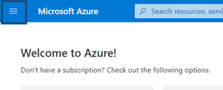 Signing into the Microsoft Azure portal