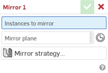 Assembly mirror dialog