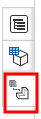 Accessing the Exploded view panel with icon selected