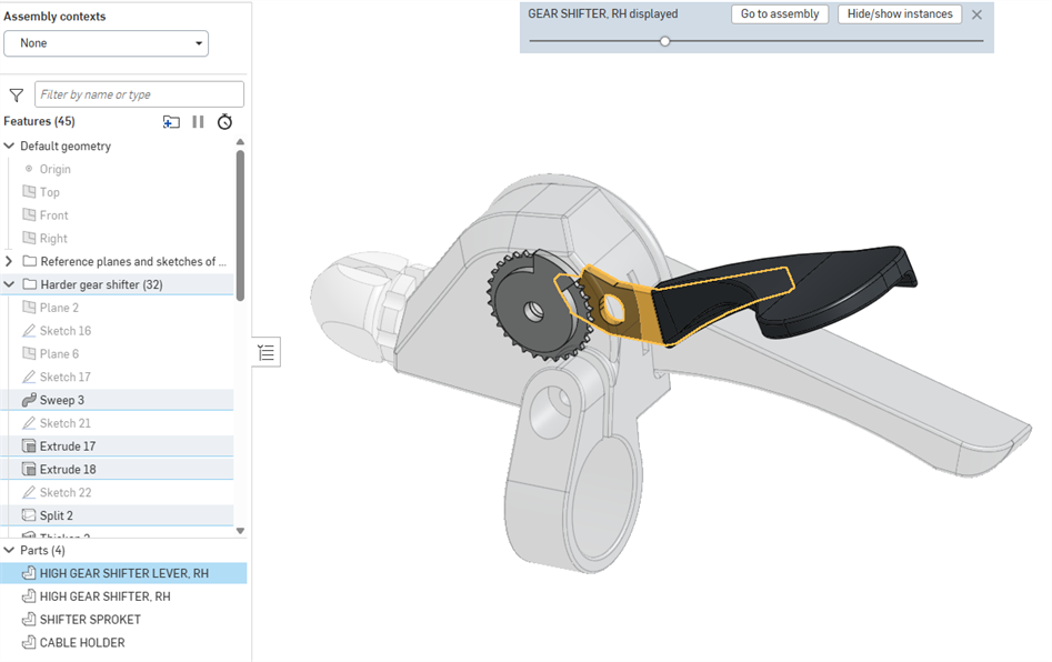 Editing in-context example