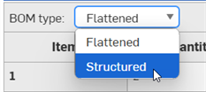 Switching to Structured view