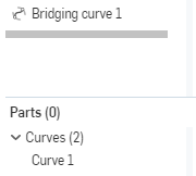 Bridging curve example