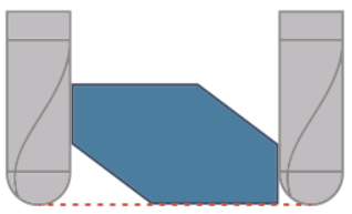 Example image of component end height