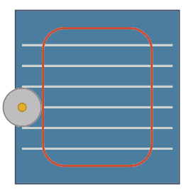 Example of Offset method outside