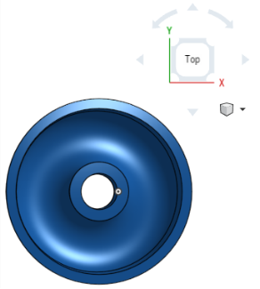 Example of rotating model to desired view