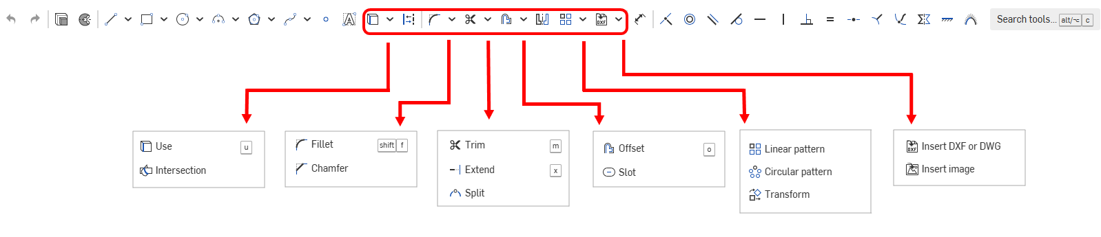 SKetch toolbar part 2