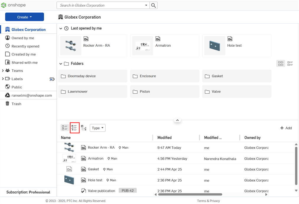 Accessing list view