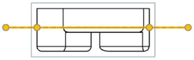 Example of a highlighted centerline