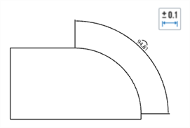 Arc length dimension