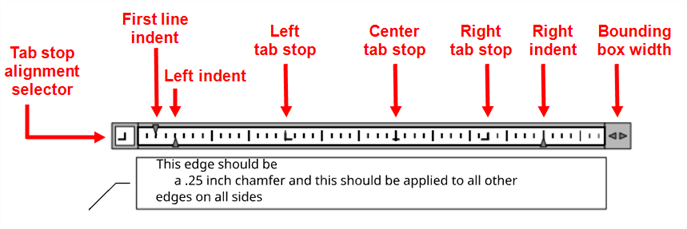 Ruler options