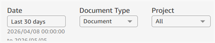 New criteria to filter the report