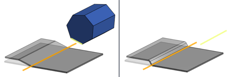 Align to geometry and Angle from direction examples