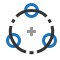 3 point circle centerline tool icon