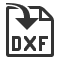 Insert DXF or DWG icon