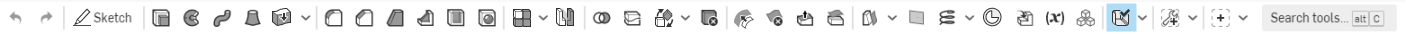 Feature toolbar with Finish Sheet Metal Model feature icon highlighted