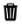 Trash filter icon