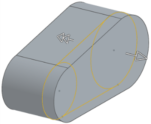 Example of Extrude: second direction
