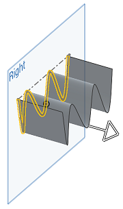 Example of Blind extrude