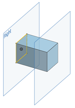 Example of Up to face extrude