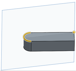 Plane tool curve point example
