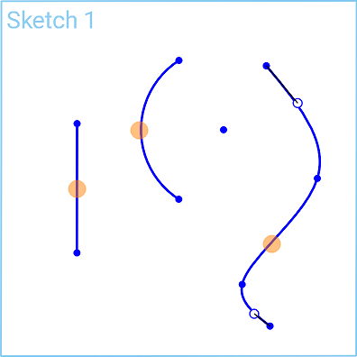 Example of how to pre-select sketch curves, before the slots are created
