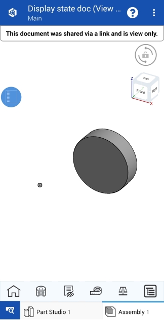 Screenshot of a View-only document on an Android device