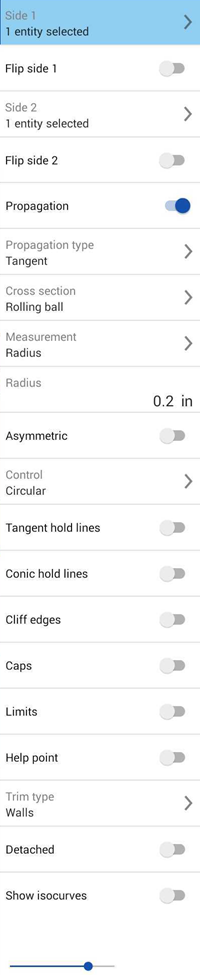 Face blend dialog on Android