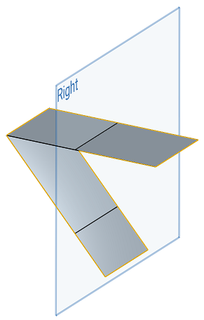 Example of a Split surface