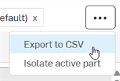 Export to CSV