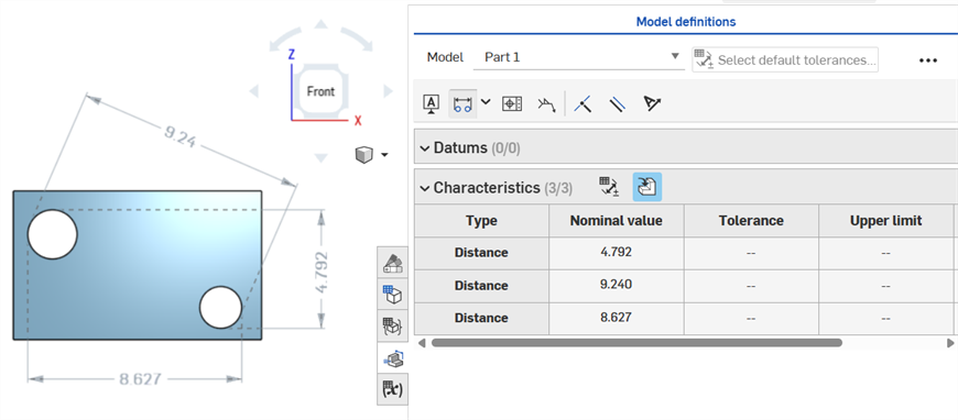 Maximum distance example