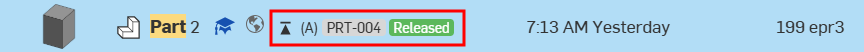 Screenshot of an example of an Advanced search result