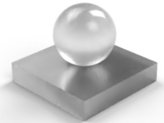 Example of cloudy polycarbonate