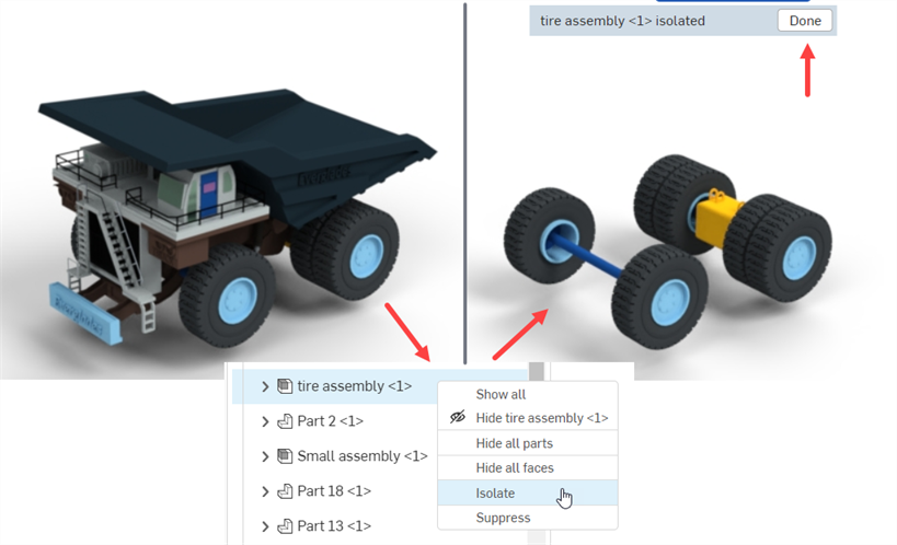 Isolate example