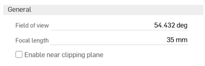 Focal length setting