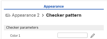 Checker Pattern applied to part parameter