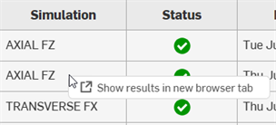 Results and History context menu option