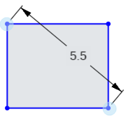 Example of how to find Diagonal distance 