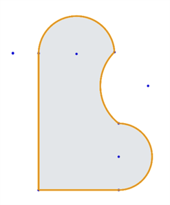 Slot multi-chain sketch curves with all curves selected