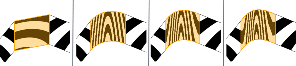 Zebra stripes used to analyze continuity