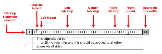 Ruler options