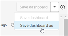 Dashboard speichern unter