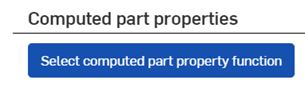 Schaltfläche der Funktion „Berechnete Bauteil-Eigenschaften“ auswählen
