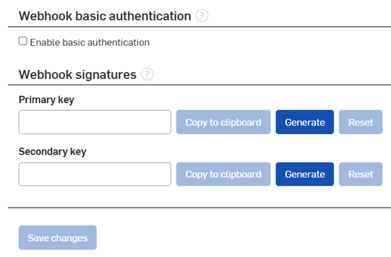 Webhooks-Dialogfenster