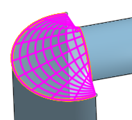 ISO curves on a boundary surface