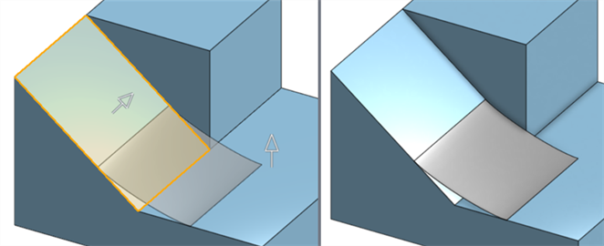 Face blend caps example