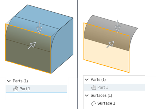 Basic detaching example