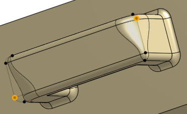 Variable fillet example