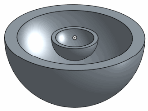 Example of entity after Scale uniformly is applied