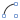 Symbol für das Feature-Tool „Mittelpunktbogen“